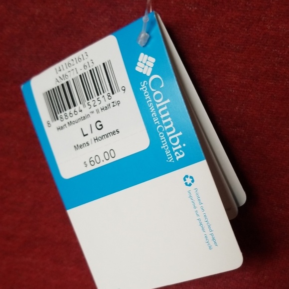 Columbia Men's Hard Mountain II Quarter-Zip size L - Picture 6 of 8